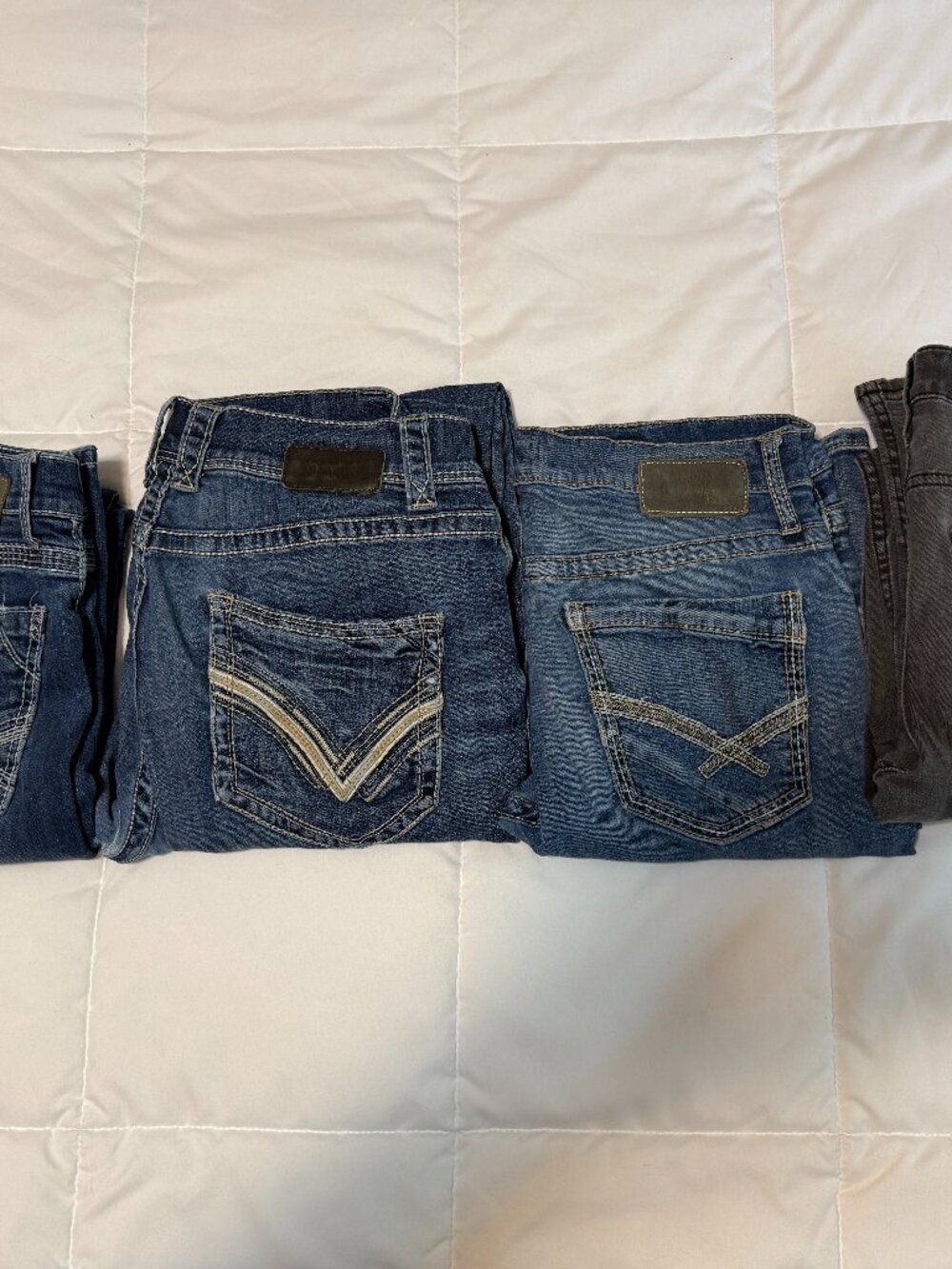 Men's Buckle Black & BKE Denim Stretch Jeans - Size 34 x 34 (Lot of x4)